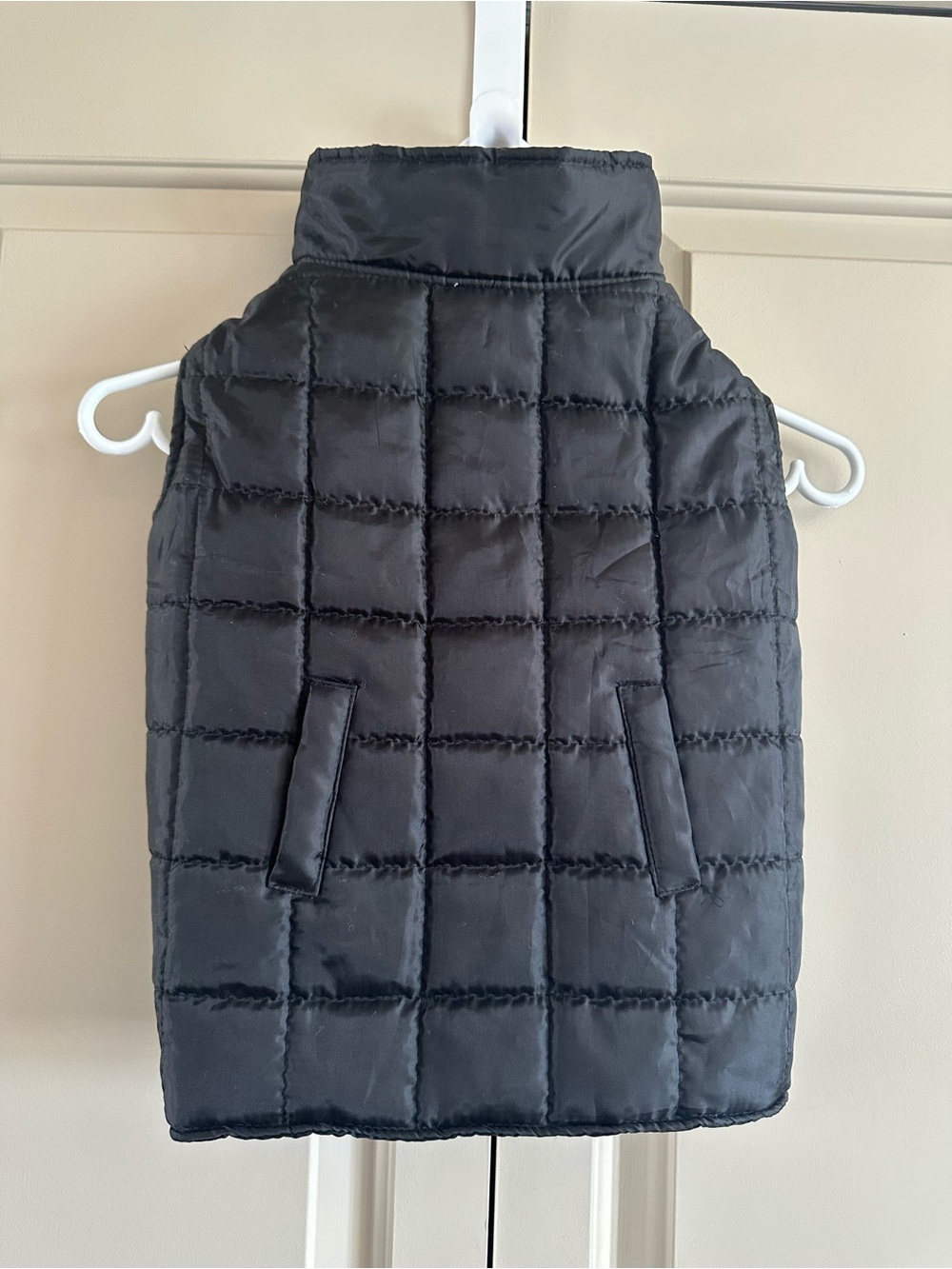 Black Quilted Puffer Dog Coat